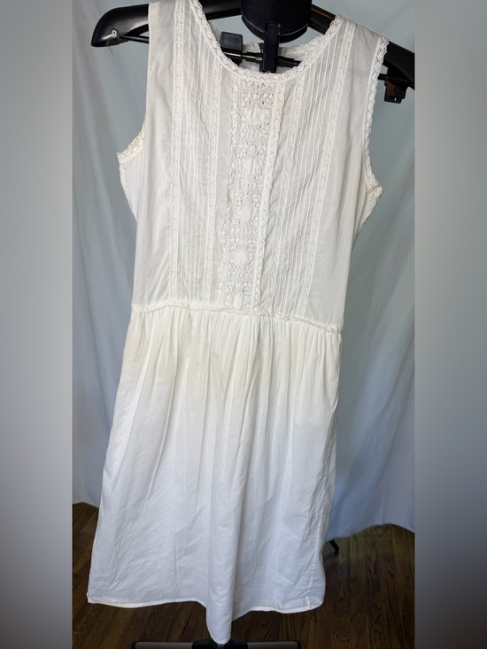 Ulla Johnson Dresses & Skirts - Ulla Johnson Pintuck Lace 100 Cotton Mini Dress sleeveless white Size 6